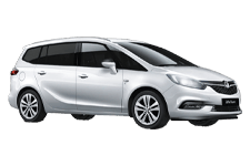 Van Rental Skegness - Vauxhall Zafira 7-Seater - Minibus hire Skegness